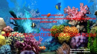 Проект проект (младшая группа)