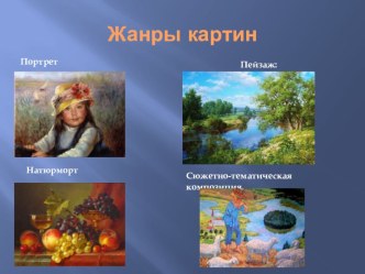 Художественно-эстетическое развитие Мир картин презентация к уроку (подготовительная группа)