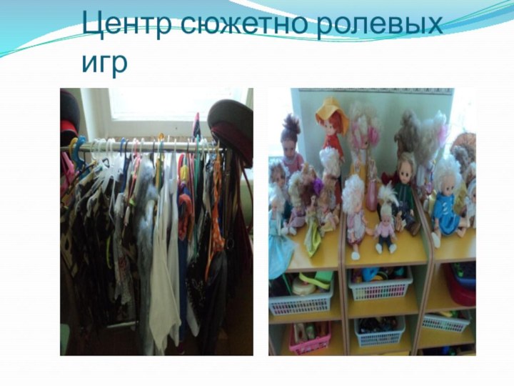 Центр сюжетно ролевых игр