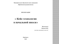 Кейс-технология презентация к уроку